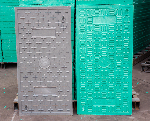 刚察树脂复合电力盖板展示